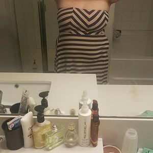 Form Fit Tube Top Dress